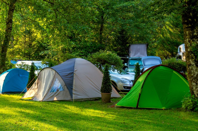 Tijdens Kampeer en Caravan in Jaarbeurs een echte Pop-up stadscamping