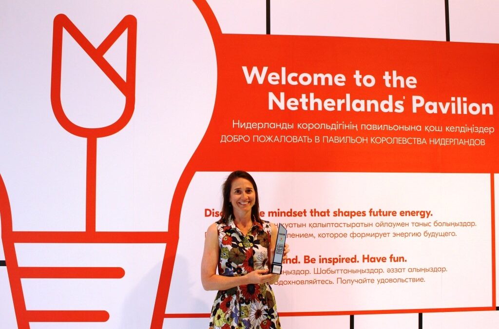 Nederlands Paviljoen wint award voor beste toepassing van technologie tijdens Wereld Expo 2017