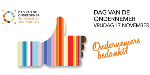 MKB-Nederland viert tweede Dag van de Ondernemer op 17 november