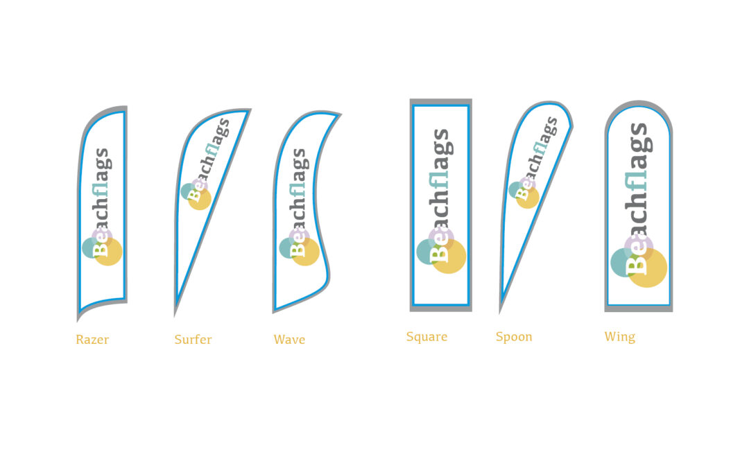 Beachvlaggen met unieke kwaliteit