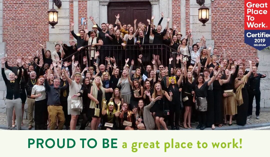 Easyfairs Belgium is een Great Place to Work
