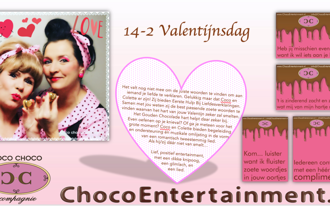 ChocoEntertainment. Pure blijmakerij…ook in melk en wit